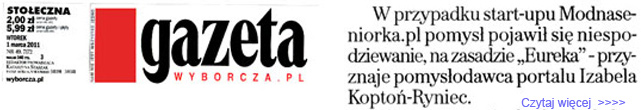 Gazeta Wyborcza 1/3/2011